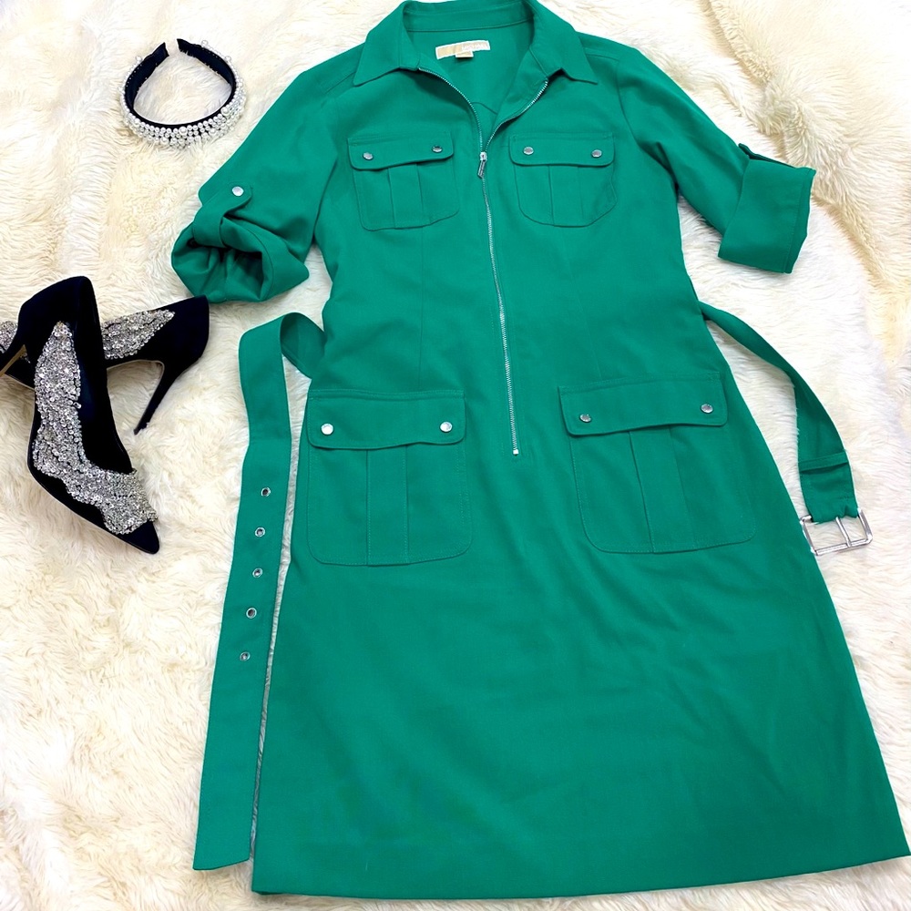 Michael Kors Pepper Green Dress